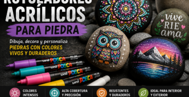 rotuladores acrilicos para piedras